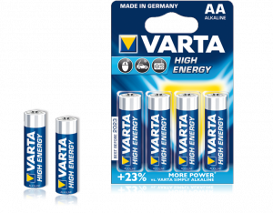 Батарейка Varta High Energy 4 pcs AA (LR03) 4906121414