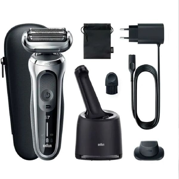 Бритва Braun Series 7 71-S7200cc черный/серебристый