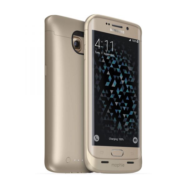 Чехол-аккумулятор Mophie Juice Pack for Samsung Galaxy S6 Edge - Gold