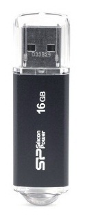 Флешка Silicon Power 16Gb ULTIMA II-I Series SP016GBUF2M01V1K USB2.0 черный