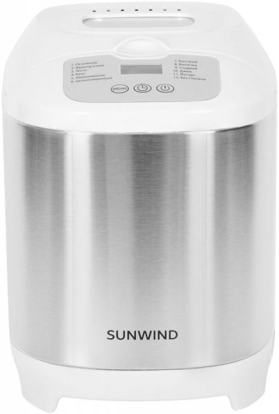Хлебопечь Sunwind SUN-BM-1 белый