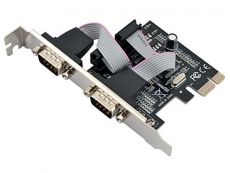 Контроллер VIA PCI-E COM 2-port MS9901 bulk [asia pcie 2s]