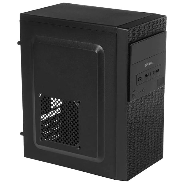 Корпус Digma DC-MATX103-U2 Mini-Tower черный