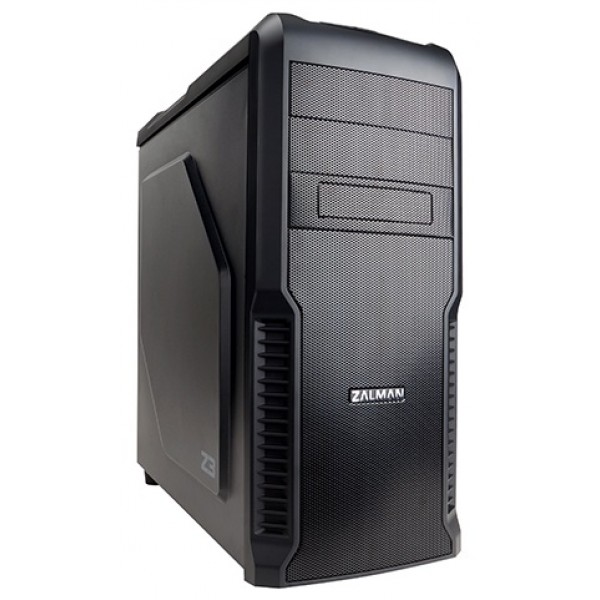Корпус Zalman Z3 черный без БП ATX 1x120mm 2xUSB2.0 1xUSB3.0 audio bott PSU