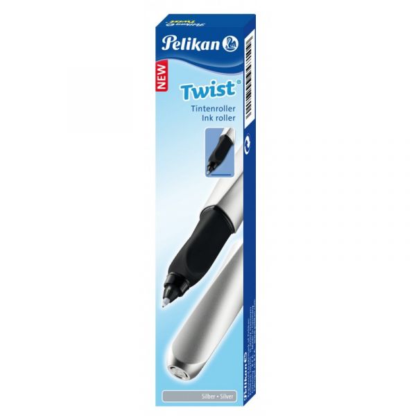 Ручка роллер Pelikan Office Twist Classy Neutral R457 коробка серебристый PL947432